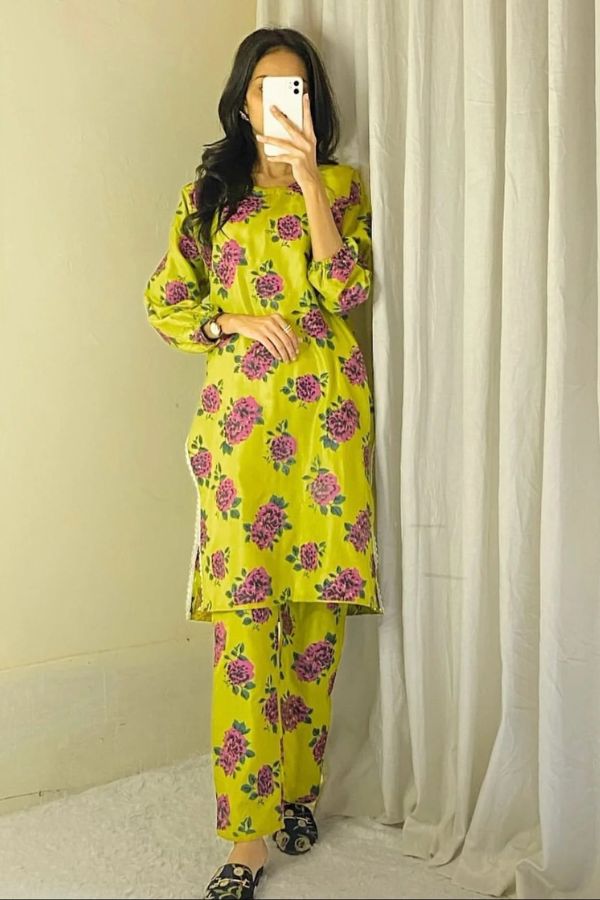 GULAB PRINT 2PCS