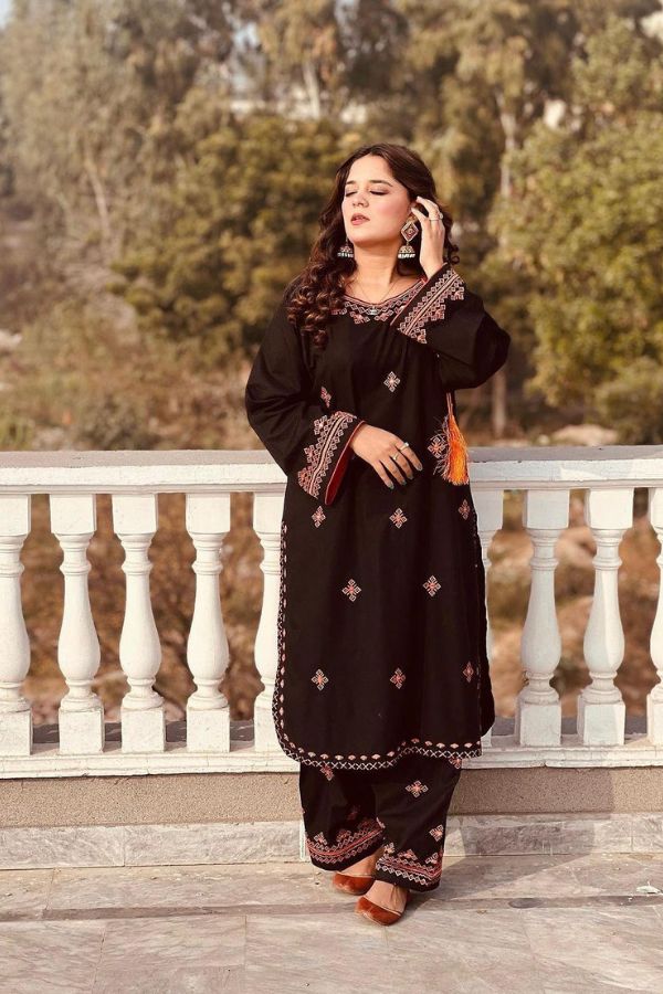 BALOCHI EMBROIDERY 2PCS