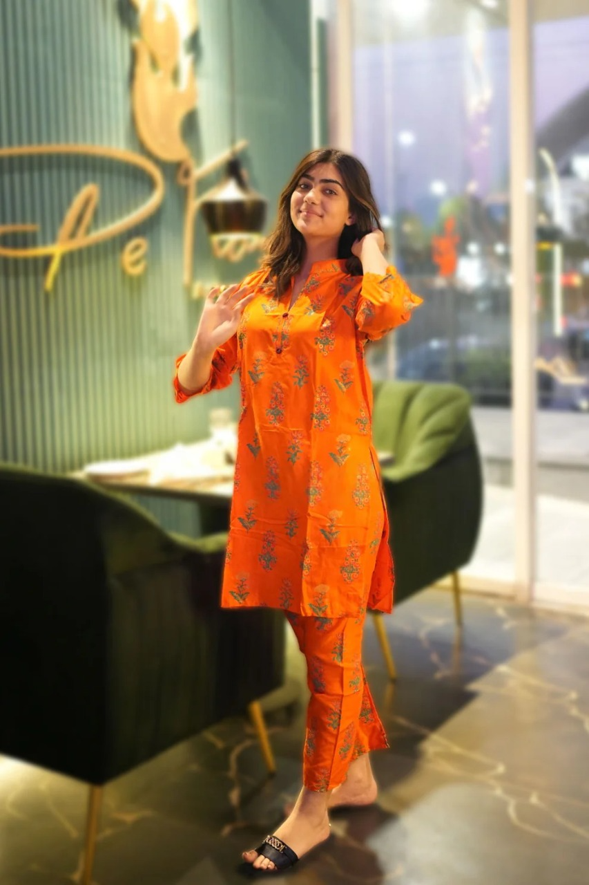 RANGRASIA PRINTED 2PCS STITCHED