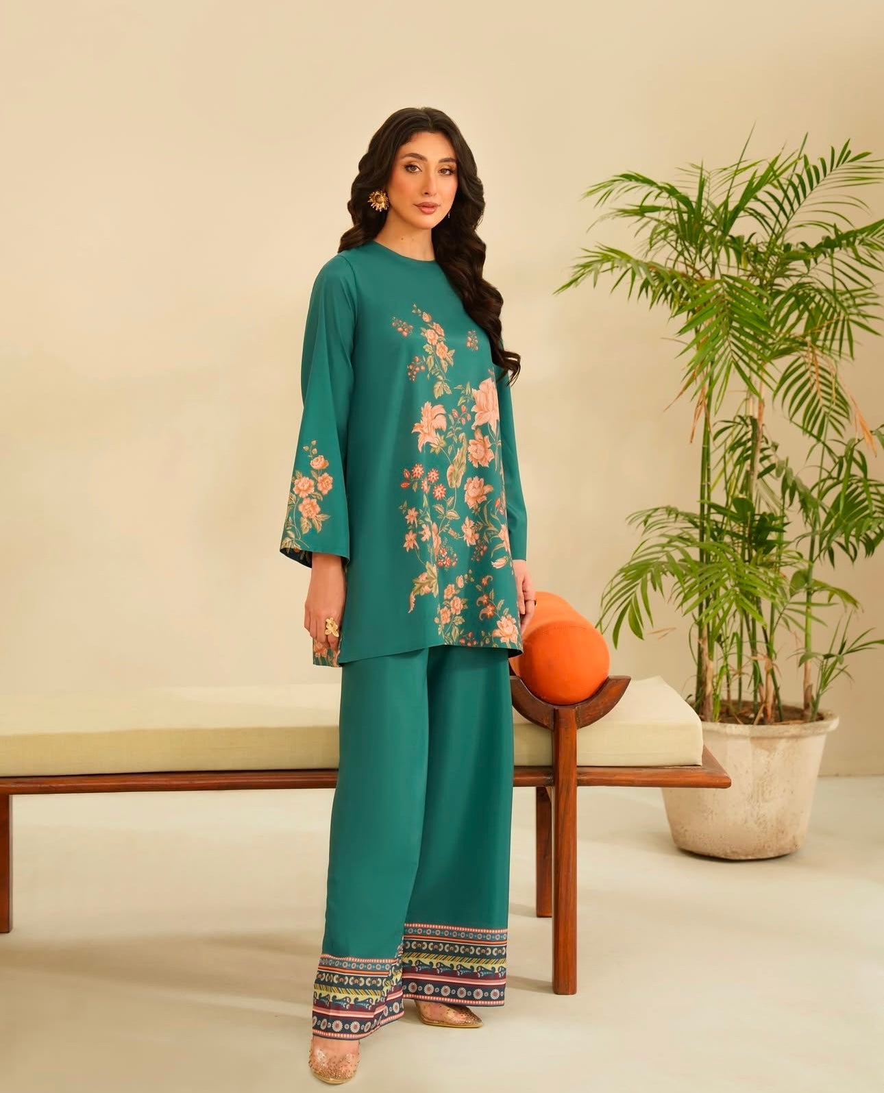 GULFAAM DIGITAL PRINTED 2PC