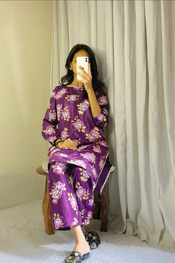 GULAB PRINT 2PCS