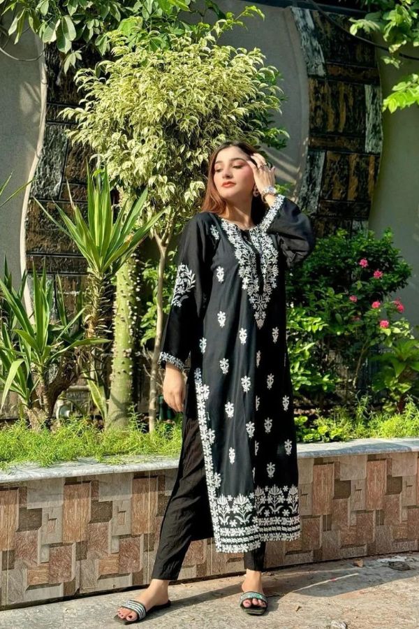 EMBROIDERY KURTI (INDIAN CHICKEN KARI)