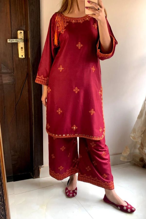 BALOCHI EMBROIDERY 2PCS