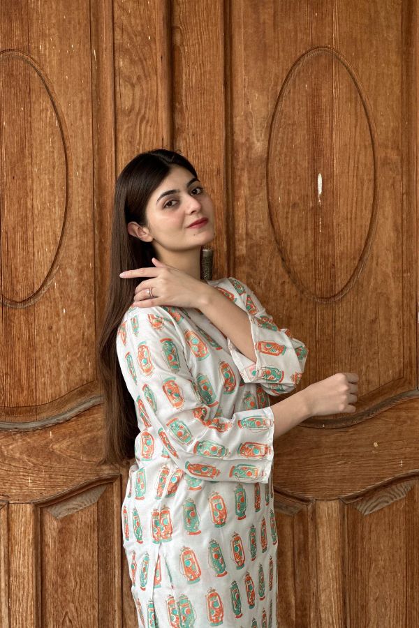 LAL - TIAN PRINTED 2PCS STITCHED