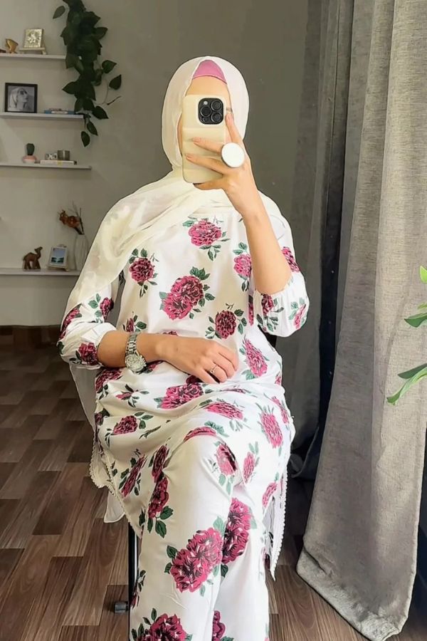 GULAB PRINT 2PCS