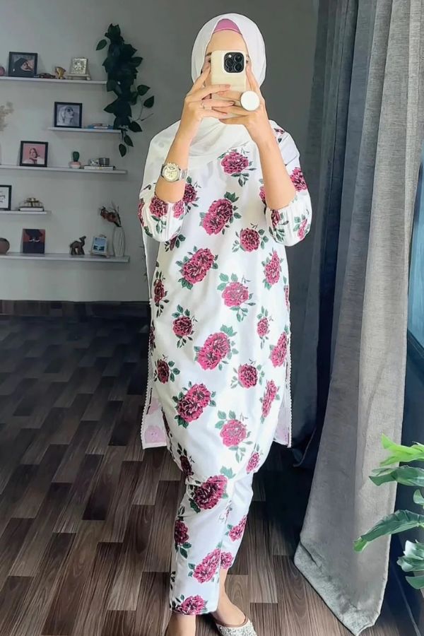 GULAB PRINT 2PCS