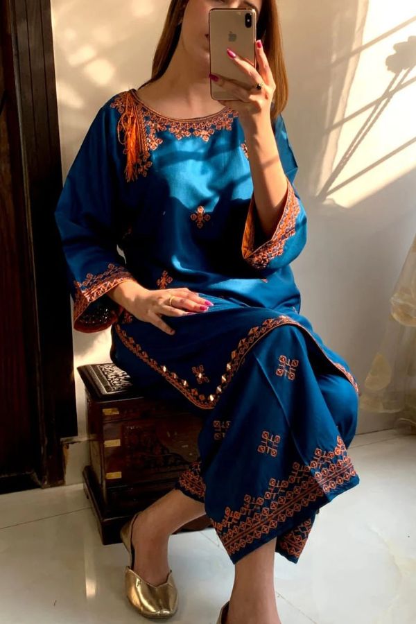 BALOCHI EMBROIDERY 2PCS