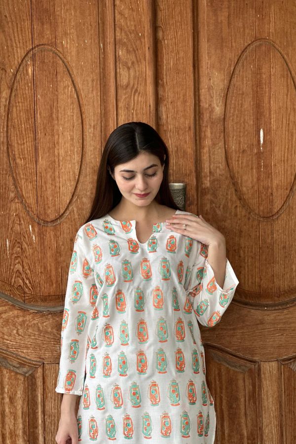 LAL - TIAN PRINTED 2PCS STITCHED