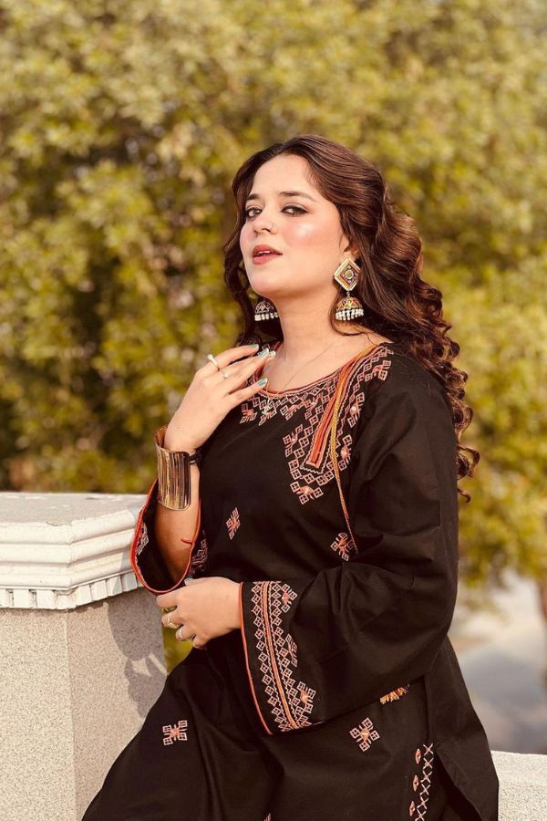 BALOCHI EMBROIDERY 2PCS