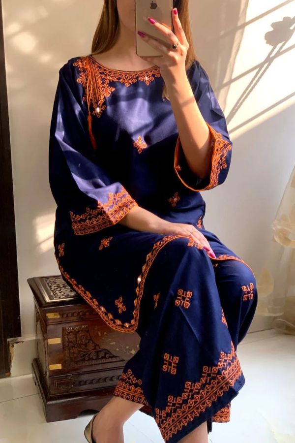 BALOCHI EMBROIDERY 2PCS