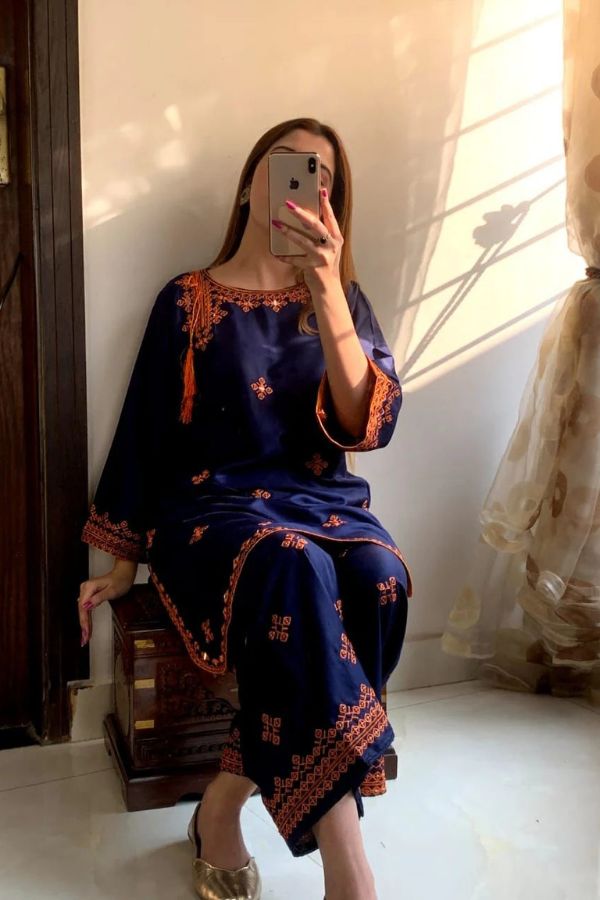 BALOCHI EMBROIDERY 2PCS